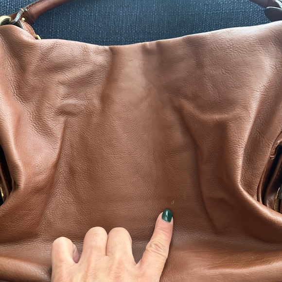 Marc Jacobs camel brown shoulder purse - Picture 3 of 15